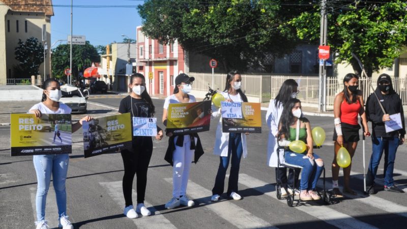 Prefeitura de Piripiri realiza mais uma blitz do Maio Amarelo
