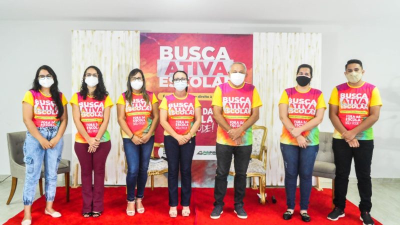 Secretaria de Educação de Piripiri faz live de lançamento da Busca Ativa Escolar 2021