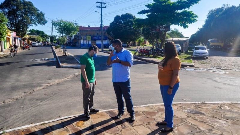 Sutran e Detran vistoriam rotatórias em Piripiri para projeto de sinalização do trânsito