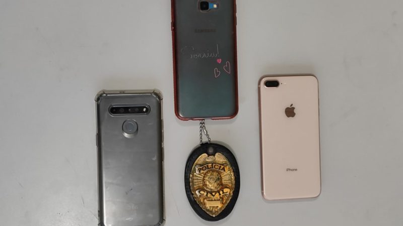 Polícia Civil de Piripiri recupera celulares roubados