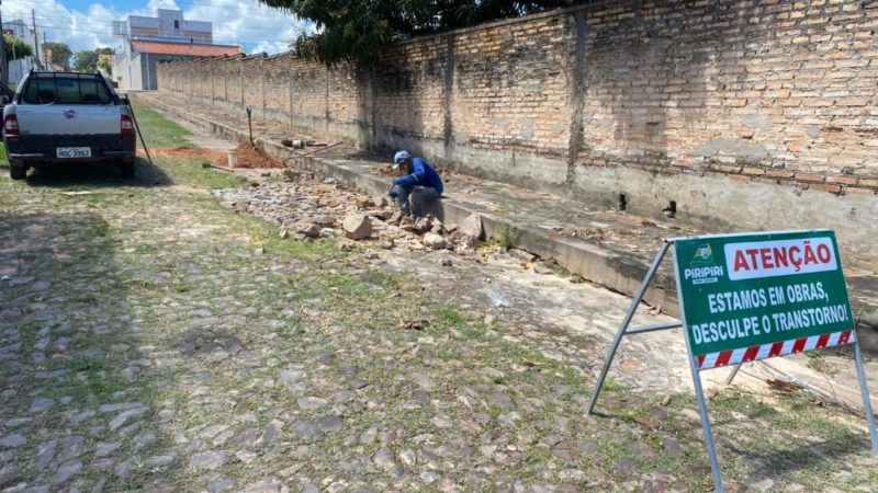 SEDESP segue com Operação Tapa Buraco pelas ruas de Piripiri