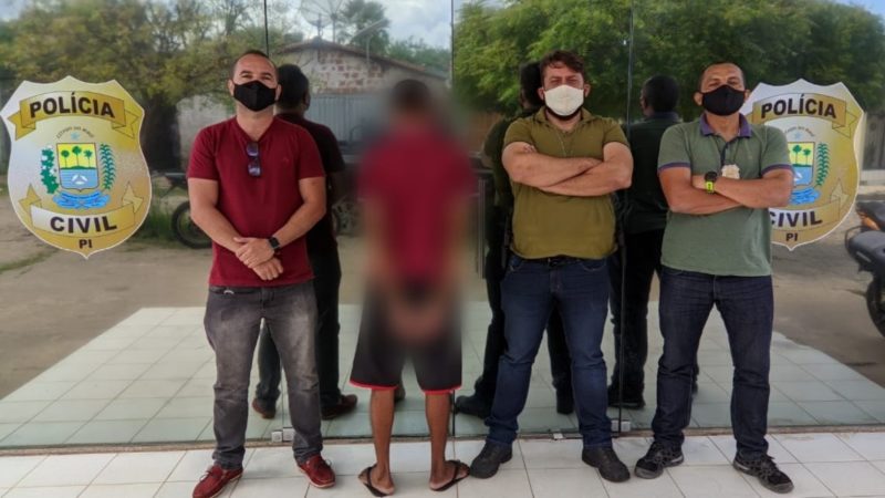 Em Piripiri, Polícia Civil prende homem que matou o irmão a facadas