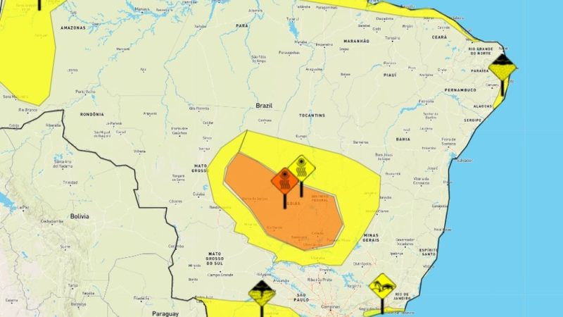 Inmet emite alerta de chuvas intensas no Norte e Litoral do Piauí; confira a lista das cidades