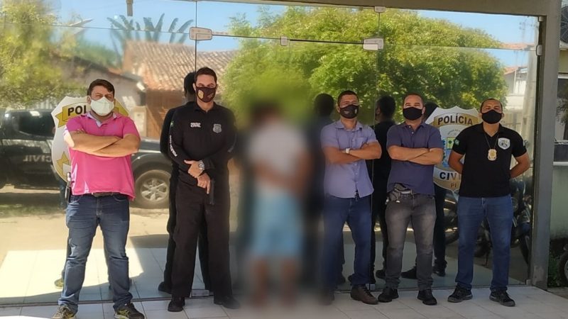 Polícia Civil de Piripiri prende indivíduos responsáveis por furtos a órgãos públicos e assaltos a comércios da cidade