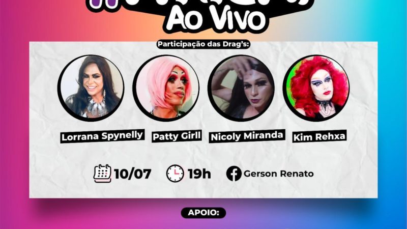 12° edição da Pirigay será realizada neste sábado (07) de forma virtual, através de Live em Piripiri