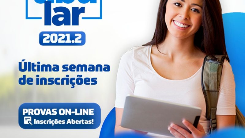 Última semana de inscrição para o vestibular 2021.2 da Faculdade CHRISFAPI