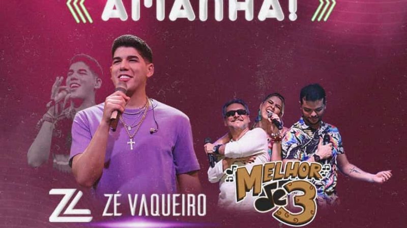 É amanhã o encerramento do Aniversário Paraíba com live do Zé Vaqueiro – O original!