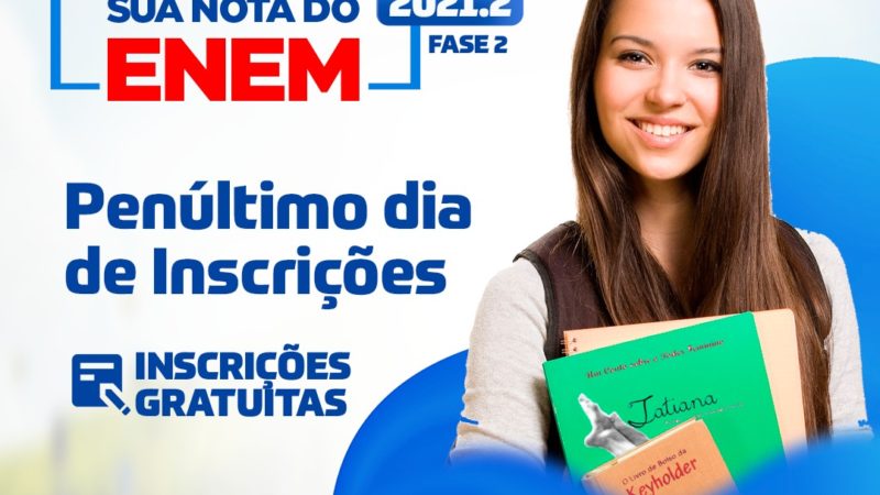 Último dia de inscrições para o Vestibular Chrisfapi 2021.2 / 2ª Fase! Revolucione sua VIDA!