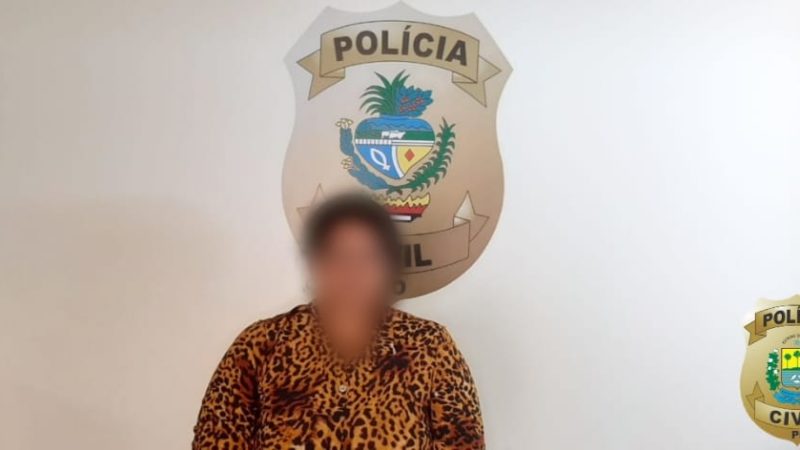 Em ação integrada, Polícia Civil de Piripiri e DECAP do estado de Góias cumprem mandado de prisão contra traficante foragida
