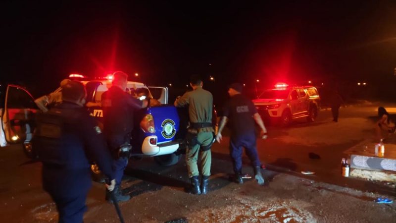 Homem é morto depois de atacar policial com uma faca em Pedro II