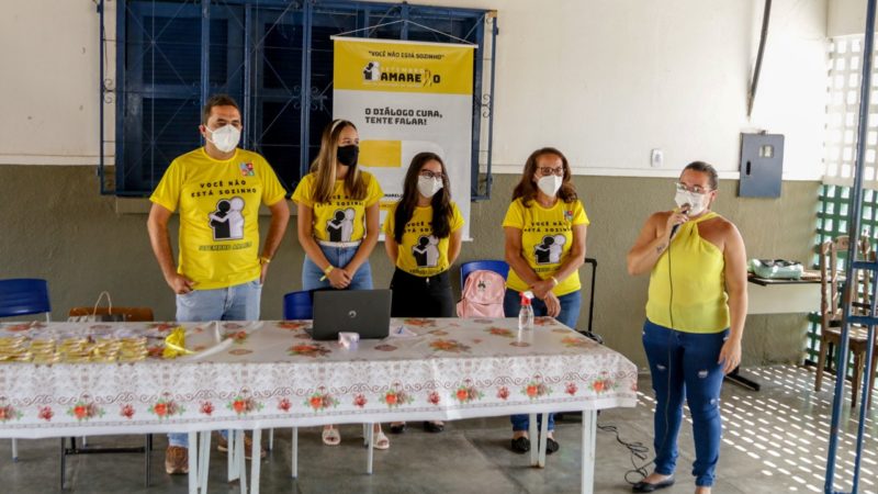 Escola Embaixador Expedito Rezende recebe palestra sobre o Setembro Amarelo