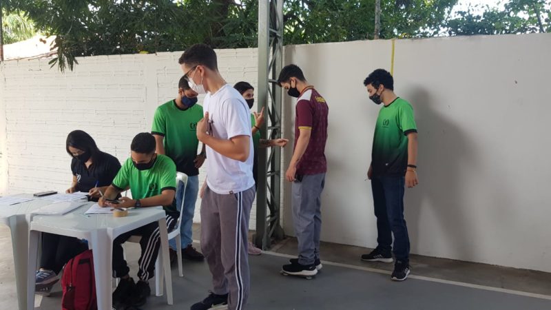 Acadêmicos do curso de Educação Física da Faculdade Chrisfapi realizam ações no colégio Frei Francisco