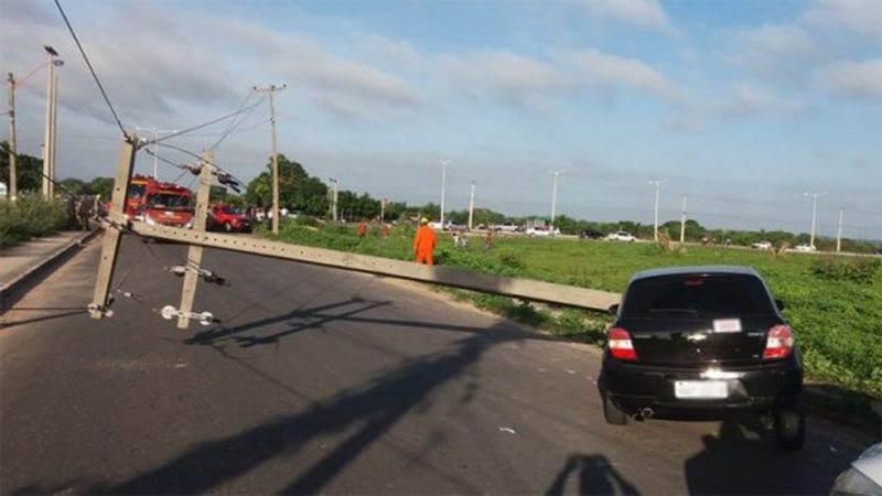 Piauí registra mais de 1.600 colisões de veículos em postes; uso do celular e bebida alcoólica são principais causas