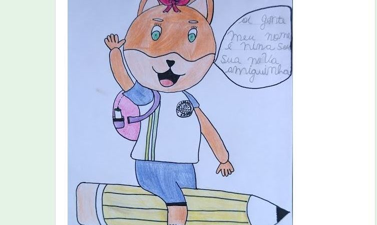 Desenho “Nina” de aluna de Piripiri é finalista do Concurso Cultural para escolha da mascote do PRO Alfabetização na Idade Certa