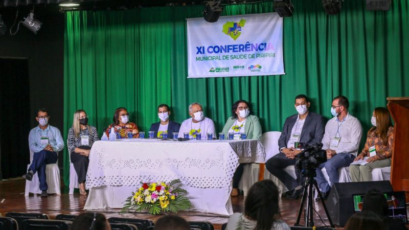 Piripiri realiza a XI Conferência Municipal de Saúde discutindo SUS e a covid-19