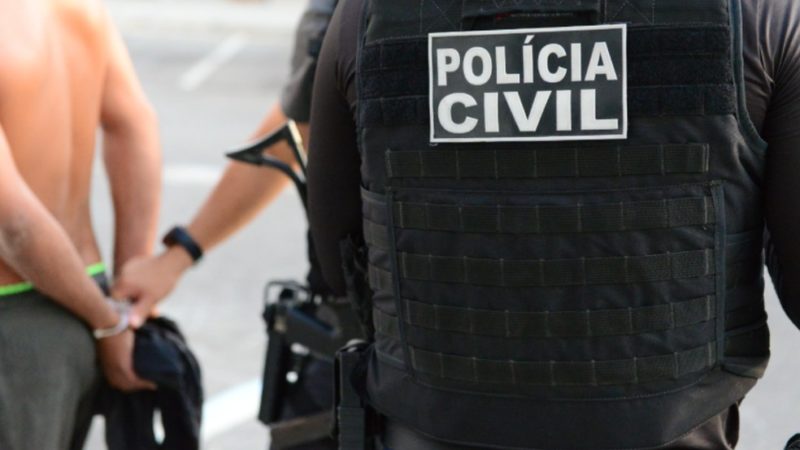 Suspeito de furtar objetos de veículo é amarrado por moradores e preso pela polícia em Piripiri