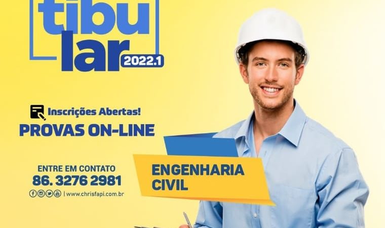 VENHA FAZER ENGENHARIA CIVIL NA FACULDADE CHRISFAPI – Última semana de inscrições!