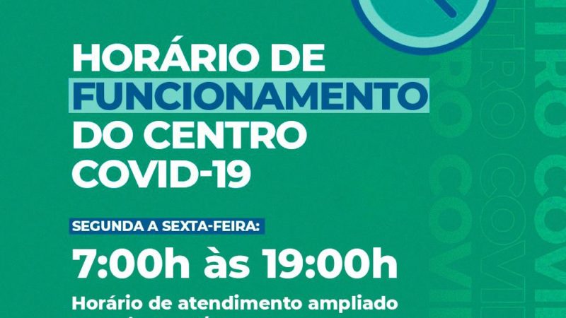 Prefeitura amplia atendimento do Centro Covid de Piripiri a partir de hoje, dia 24