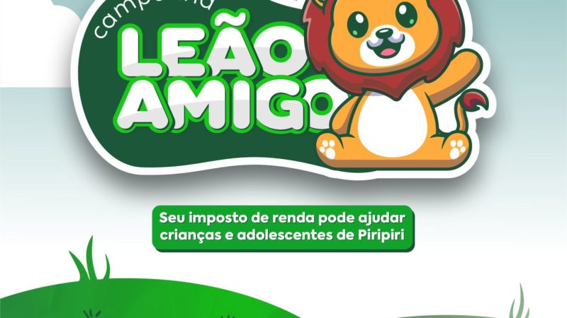 SETAS lança campanha Leão Amigo da criança e do adolescente