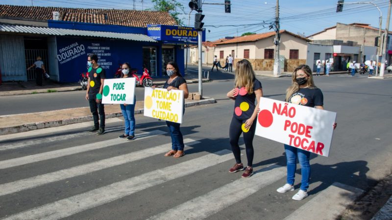 SETAS realiza mobilização no “Dia D” de Combate ao Abuso e Exploração Sexual de Crianças e Adolescentes