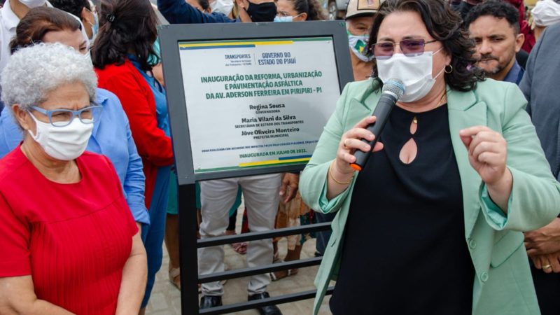 Inauguração da Av. Aderson Alves Ferreira é um marco da gestão prefeita Jôve Oliveira Monteiro