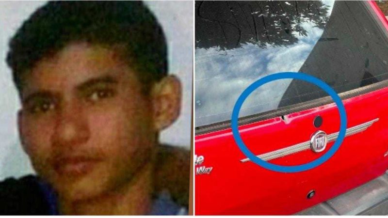 Jovem é morto a tiros dentro de carro e na frente da família em Esperantina