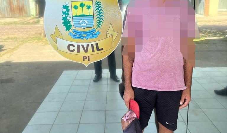 Polícia Civil prende homem que matou colega a paulada e facada durante bebedeira em bairro Piripiri