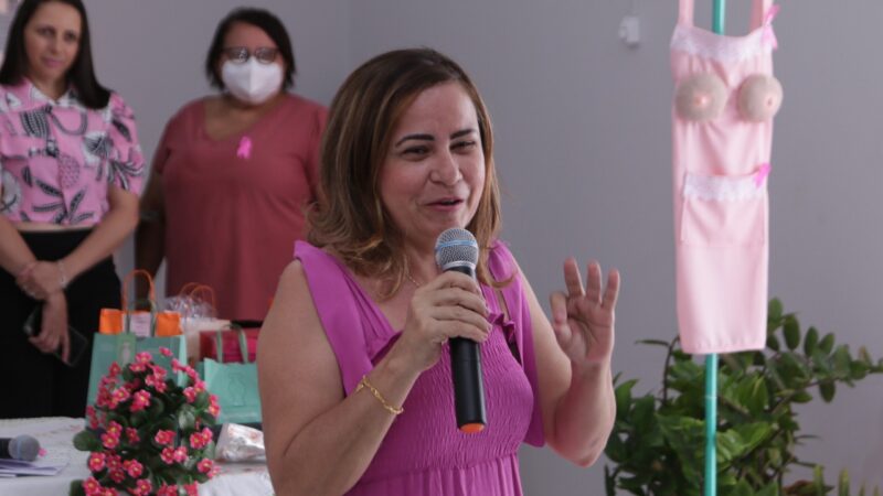 Secretaria de Saúde de Piripiri promove palestra sobre câncer de mama