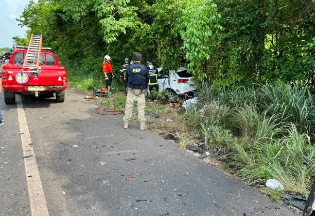 Empresário morre em acidente com caminhão e dois carros na BR-343, entre Altos e Teresina