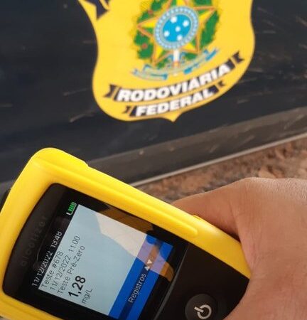 Após denúncia, motociclista embriagado é preso pela PRF na BR-343 em Piripiri