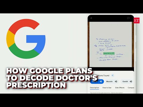 Google vai traduzir letra de médico com nova tecnologia de IA