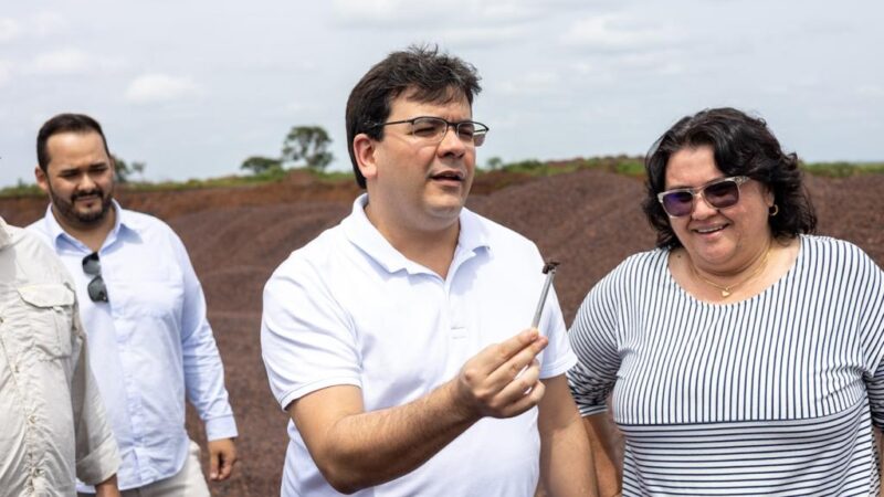 Rafael visita mineradora com capacidade de produzir 50 milhões de toneladas de ferro em Piripiri