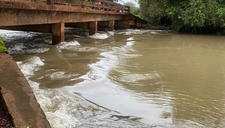 Nível do rio Marathaoan em Barras se aproxima de 4 metros e segue em cota de alerta