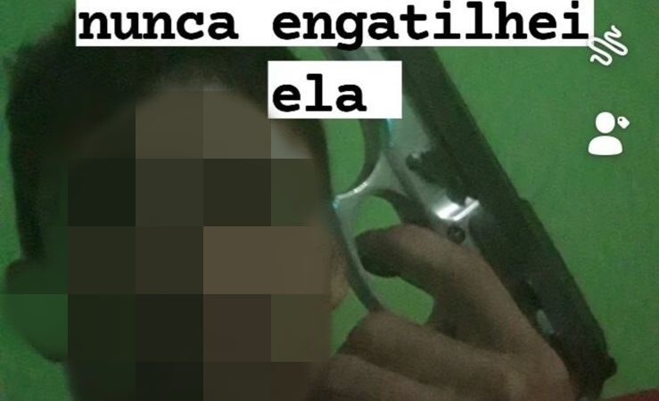 Dono de circo é preso após postar foto com pistola e fazer ameaças em Piracuruca