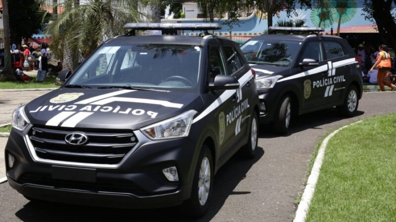 Polícia Civil recebe quatro viaturas para combater violência contra mulher