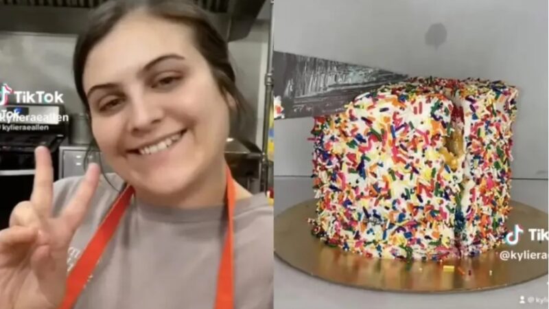 Reclamação sobre bolo de aniversário de R$ 400 viraliza no TikTok com disputa entre confeiteira e cliente