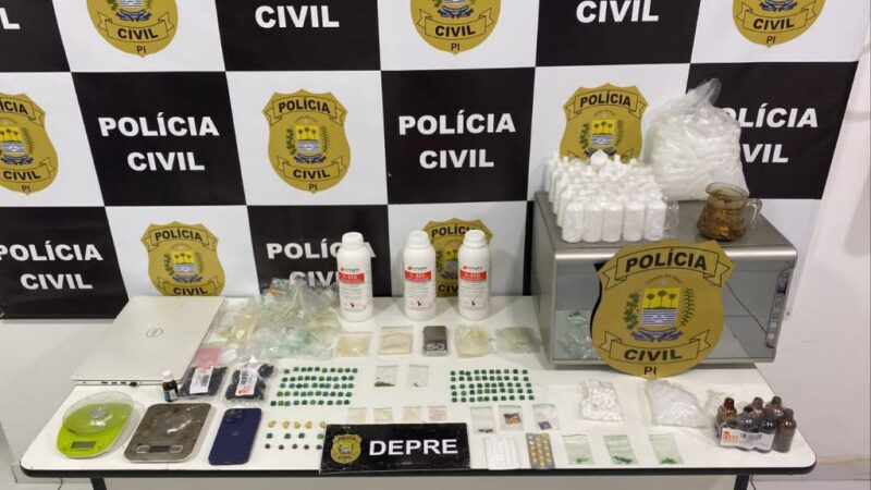 Polícia faz 1ª apreensão de “LSD Shiva” no Piauí e prende suspeito de fazer delivery