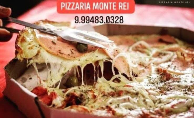 Hoje é dia de pizza na Pizzaria Monte Rei! Peça a sua no Delivery