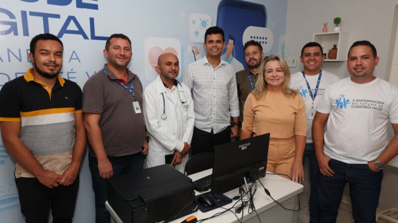 Membros do COREN-PI visitam a UBSF do bairro Matadouro em Piripiri e conhecem a experiência do Programa de Telemedicina