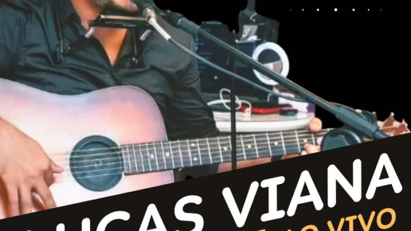 Neste sábado (27) tem Lucas Viana ”Ao vivo” no Sossega Bar em Piripiri