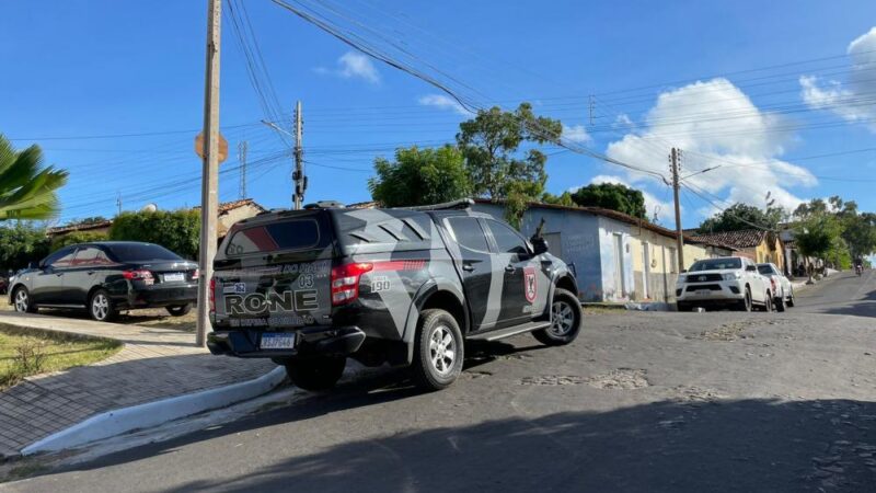 Com apoio de policiais de Piripiri, Operação Lapidação resulta em sete conduções e apreensões de drogas e armas em Pedro II