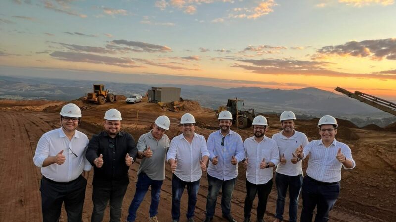 Rafael Fonteles visita em Minas Gerais mineradora que vai operar em Piripiri