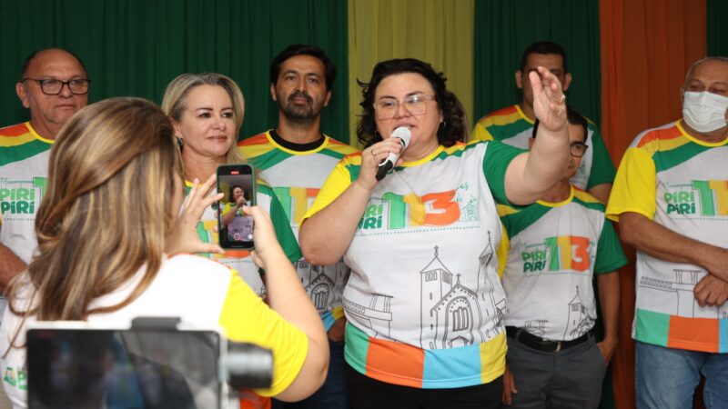 Prefeita Jôve Oliveira faz lançamento oficial do aniversário de 113 anos de Piripiri