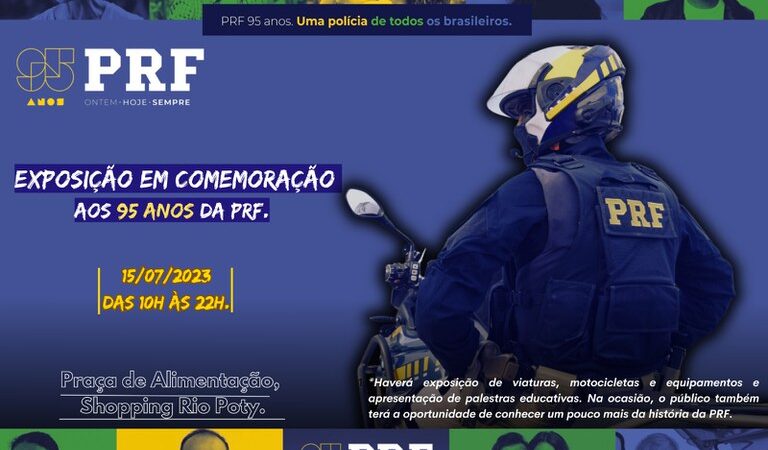 PRF no Piauí realizará exposição em comemoração aos 95 anos da instituição