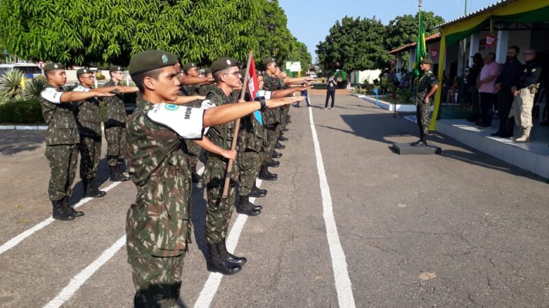 TG de Piripiri realiza solenidade pelo Dia do Soldado com presença de autoridades