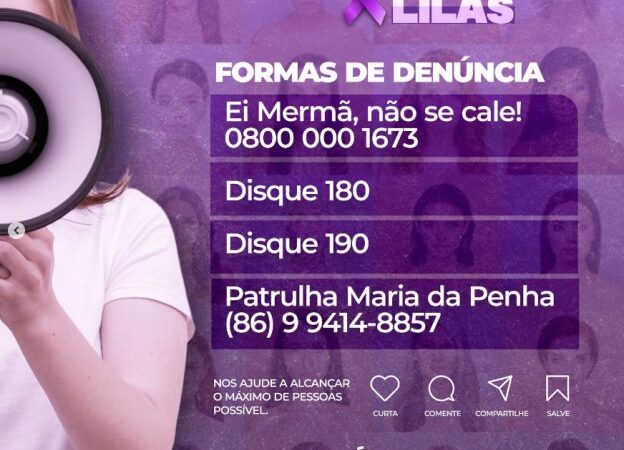 Agosto Lilás: Polícia Civil reforça a importância das denúncias de violência contra a mulher