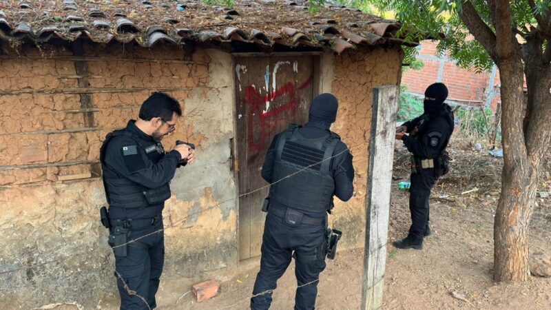 Polícia Civil deflagra “Operação Cerco Fechado” e realiza prisões em Piripiri e outras 22 cidades do Piauí