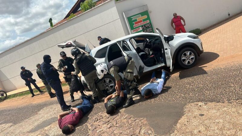 Polícia prende assaltantes após arrastão em Loja de Pedro II: Todos os bens recuperados