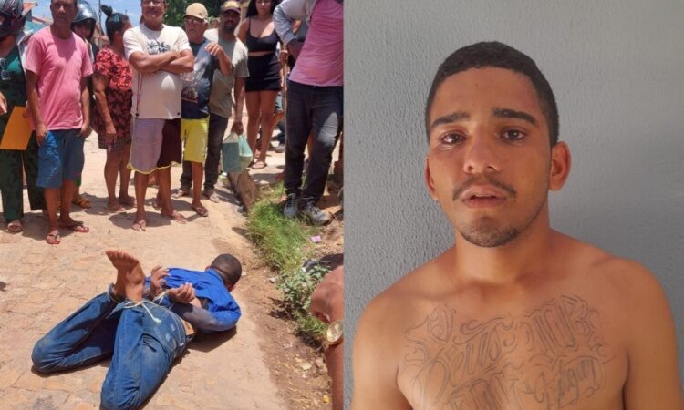 Ladrão tenta roubar moto e é pego e amarrado por populares em Campo Maior