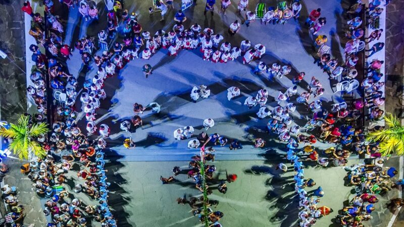 Procissão com Mastro da Bandeira marcam o início do festejo de N. S. dos Remédios em Piripiri